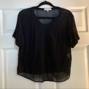 IRO black blouse size 42